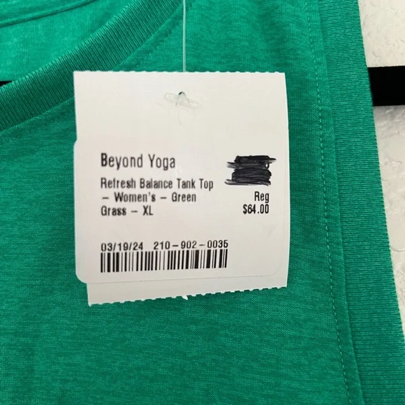 Beyond Yoga Green Spacedye Tank #NWT, size XL - Picture 8 of 8